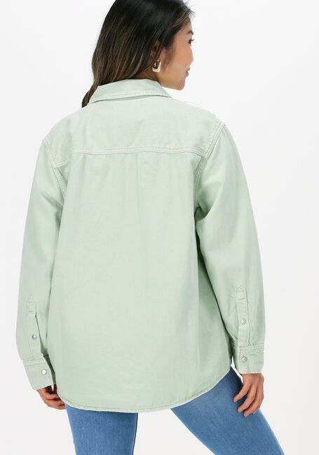 Lichtblauwe CALVIN KLEIN Blouses SHIRT JACKET - large