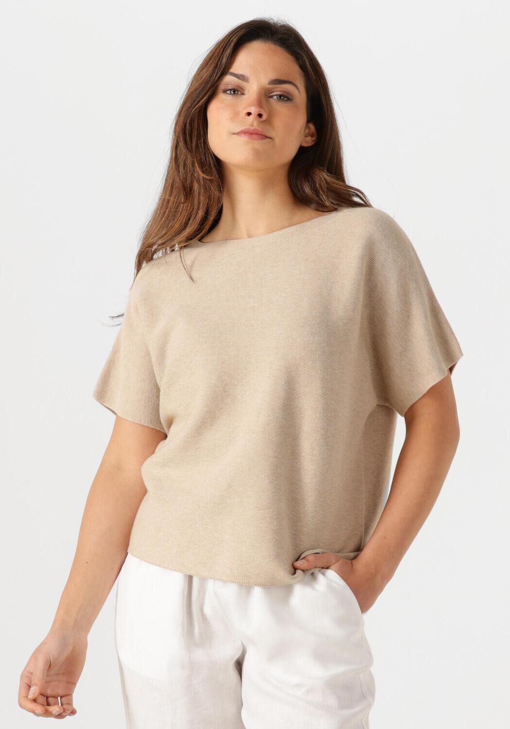 KNIT-TED Dames Truien & Vesten Eva Zand