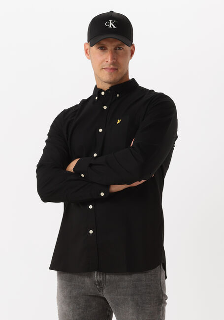 Zwarte LYLE & SCOTT Casual overhemd OXFORD SHIRT - large