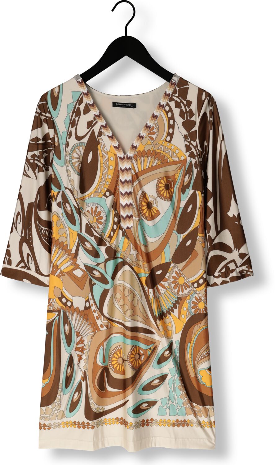 ANA ALCAZAR Dames Jurken Tunic Dress Deco Beige