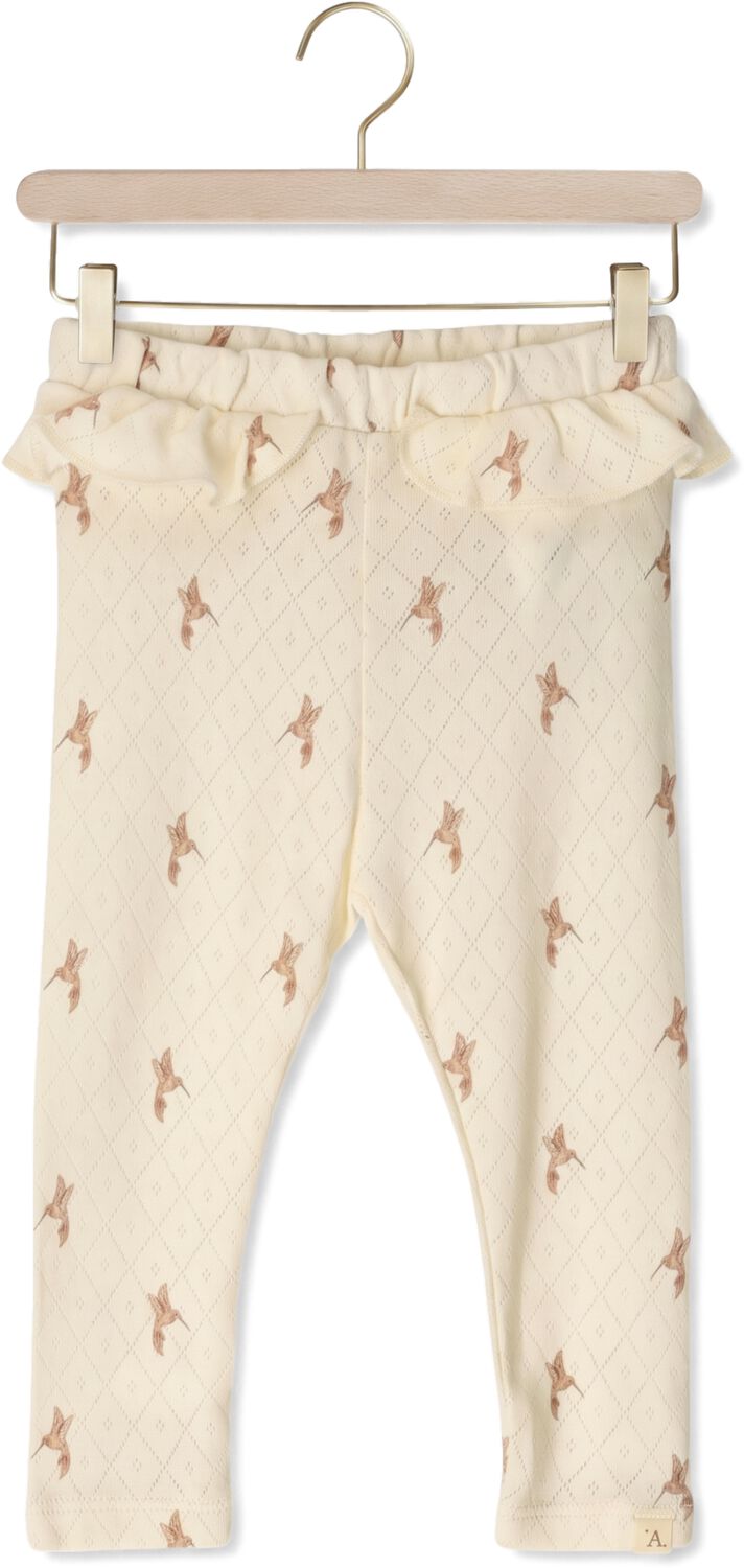 LIL' ATELIER Baby Broeken Nbfrachello Sig Slim Leggings Hea Lil Creme