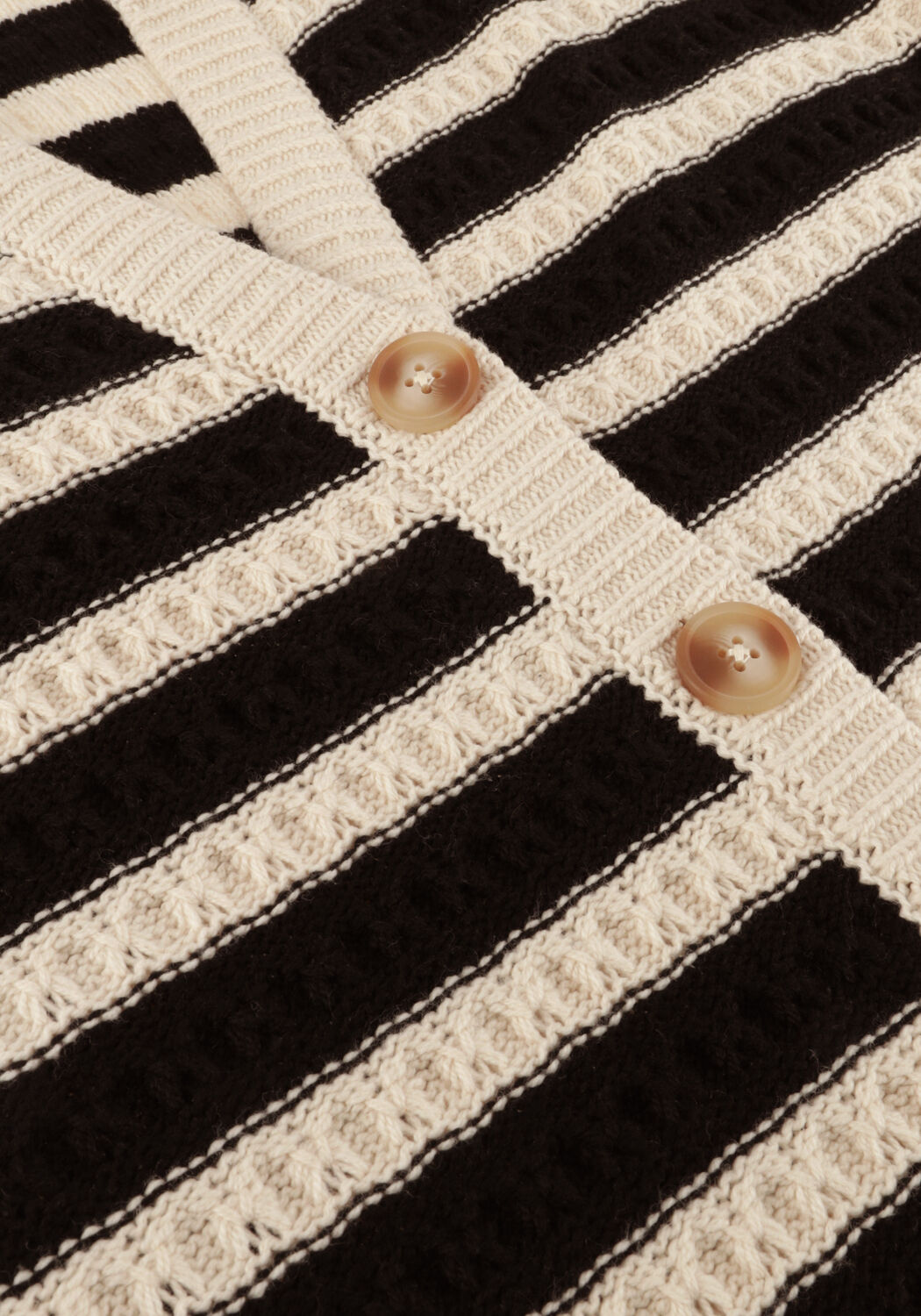 Zwarte Y.A.S. Midi jurk YASCROC SS MIDI KNIT DRESS - large