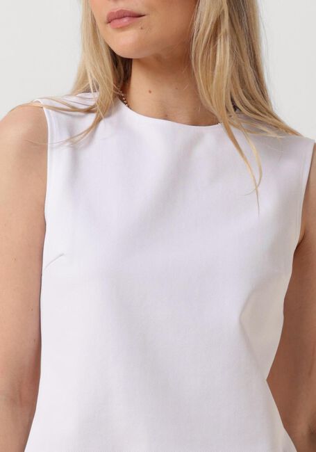 Witte VANILIA Top TWILL SLEEVLESS - large