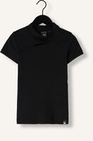 Zwarte INDIAN BLUE JEANS Top T-SHIRT CHEST OPENING Zwarte INDIAN BLUE JEANS Top T-SHIRT CHEST OPENING - medium