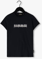 Donkerblauwe NAPAPIJRI T-shirt K S-BOX SS 1 - medium