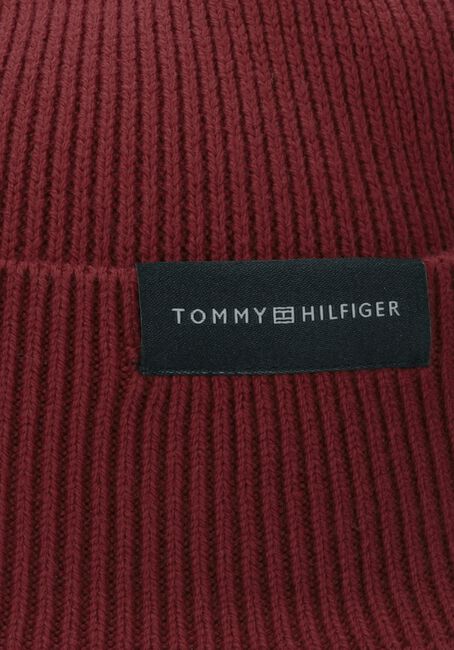 Rode TOMMY HILFIGER Muts UPTOWN WOOL BEANIE - large