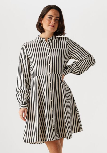 Zwarte Y.A.S. Mini jurk YASKAYA LS SHIRT DRESS S. NOOS - large
