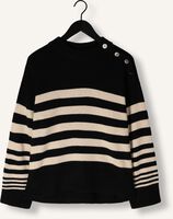 Zwarte RUBY TUESDAY Trui VIEJE BUTTON SHOULDER PULLOVER Zwarte RUBY TUESDAY Trui VIEJE BUTTON SHOULDER PULLOVER - medium