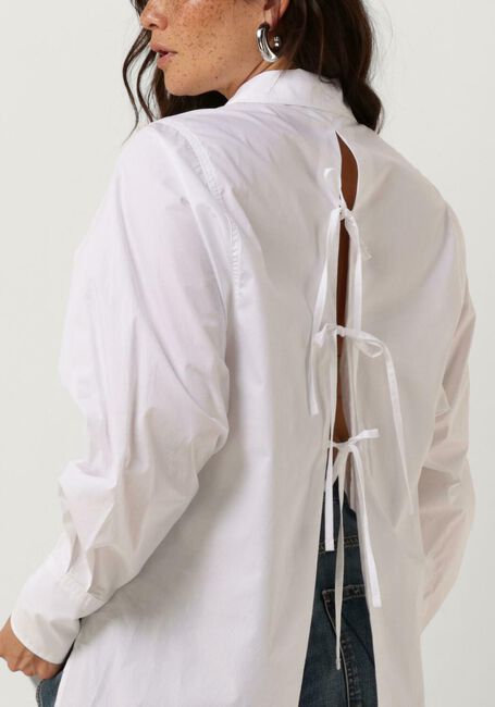 Witte VANILIA Blouses POPLIN LACES SHIRT - large