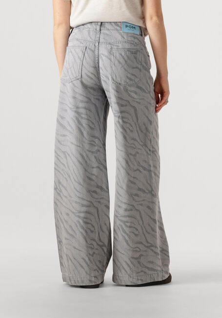 Grijze POM AMSTERDAM Jeans JEANS DENIM ANIMAL GREY - large