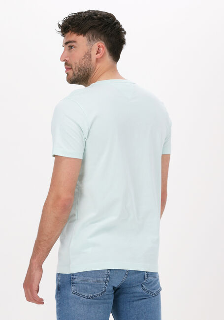 Mint TOMMY HILFIGER T-shirt SQUARE LOGO TEE - large