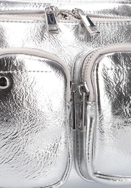 Zilveren NÚNOO Schoudertas ELLIE RECYCLED Zilveren NÚNOO Schoudertas ELLIE RECYCLED - large