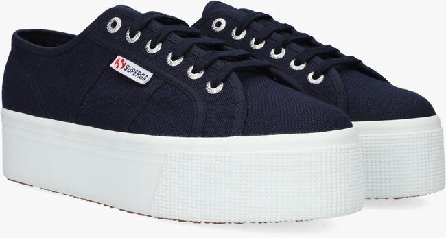 Blauwe SUPERGA Lage sneakers 2790 COTW LINE UP AND DOWN - large