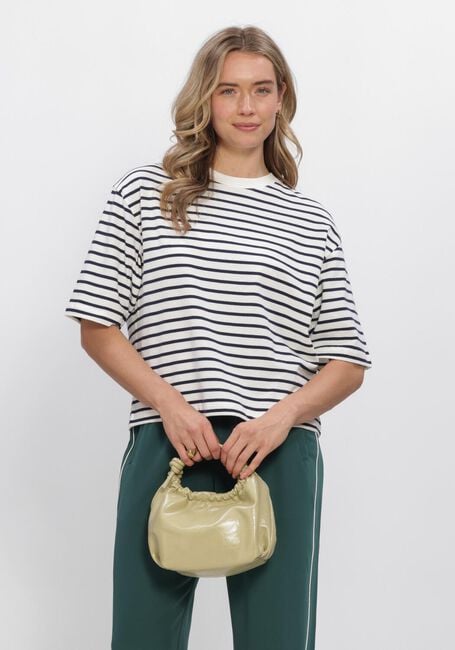 Blauwe CATWALK JUNKIE Tops & T-shirts LOOSE FIT STRIPED TSHIRT - large