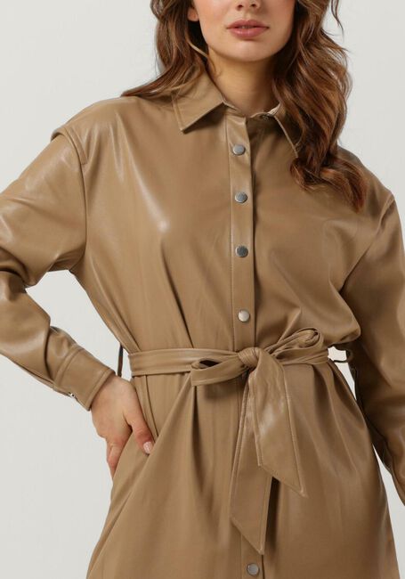 Taupe GUESS Mini jurk EUDOKIA DRESS - large