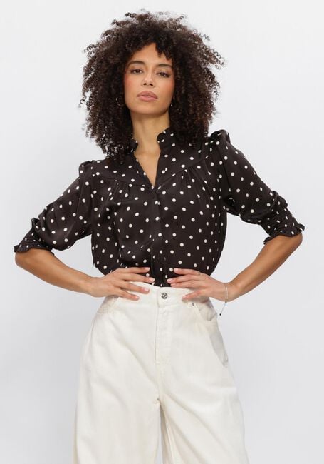 Bruine NEO NOIR Blouses DIANA DOT BLOUSE - large