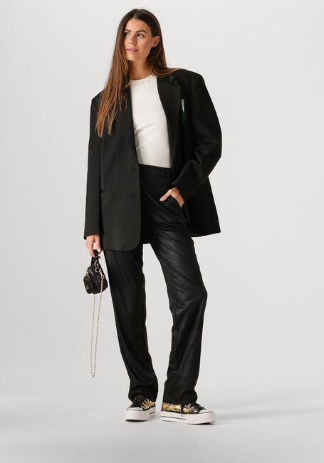 Zwarte ALIX THE LABEL Blazer LADIES WOVEN SEQUIN POCKET BLAZER - large