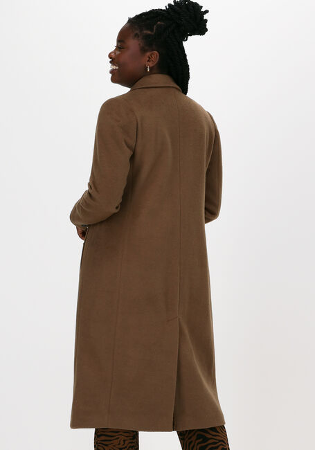 Bruine MODSTRÖM Mantel ODELIA LONG COAT - large