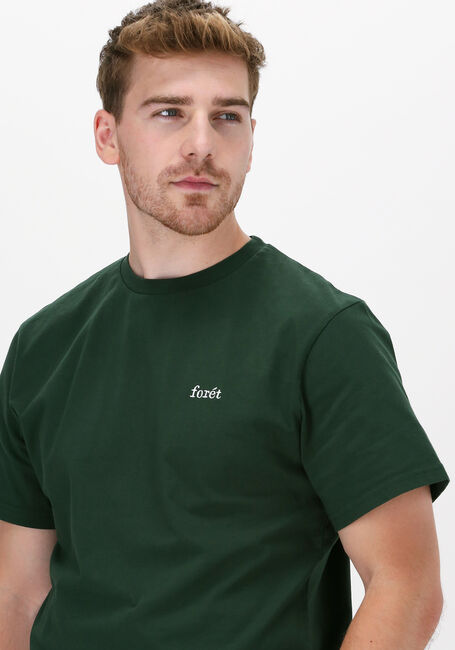 Donkergroene FORÉT T-shirt AIR T-SHIRT - large