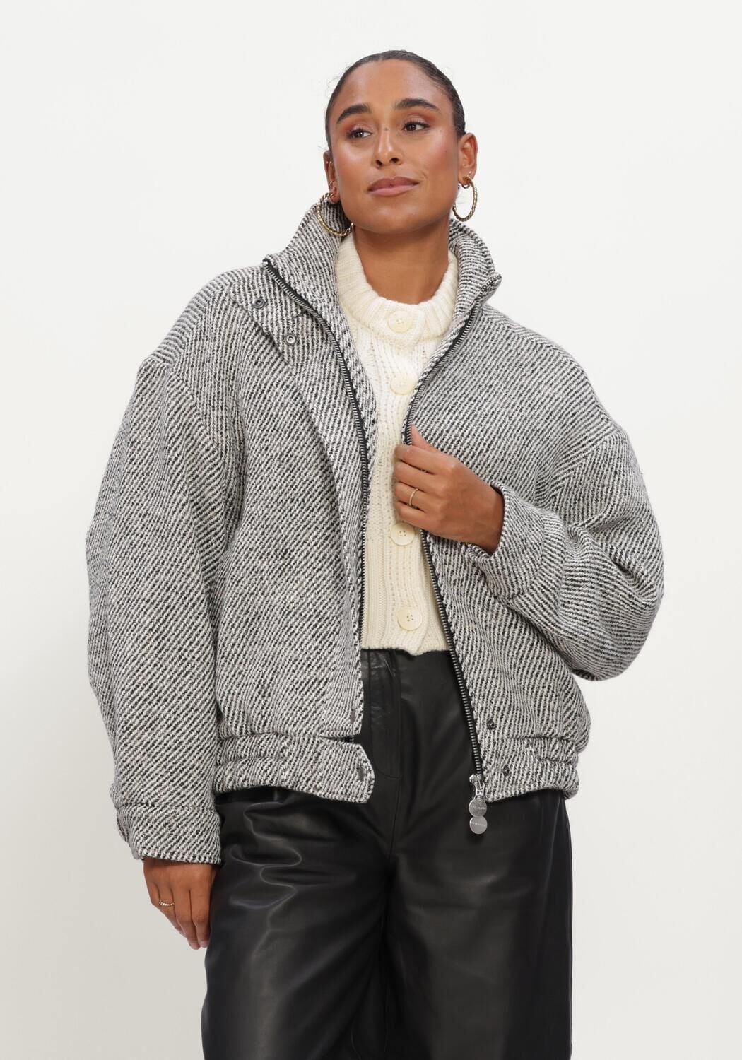 COPENHAGEN MUSE Dames Jassen Cmchelsea-jacket Grijs