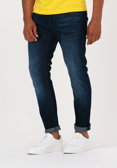 Donkerblauwe PME LEGEND Slim fit jeans TAILWHEEL DARK SHADOW WASH - large