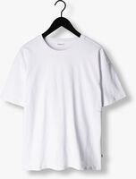 Witte PUREWHITE T-shirt TSHIRT WITH SMALL LOGO AT SIDE AND BIG BACK EMBROIDERY