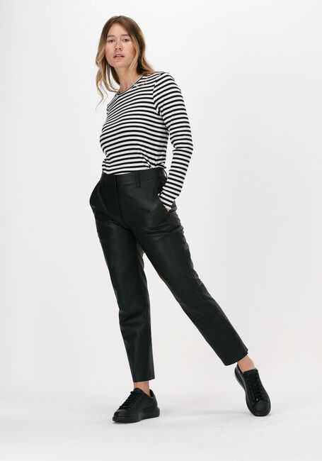 Zwarte CO'COUTURE Chino PHOEBE LEATHER CHINO - large