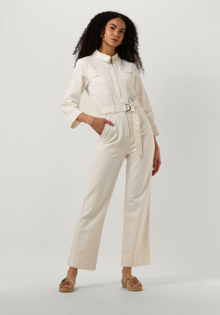 Gebroken wit BY-BAR Jumpsuit LOUISE TWILL SUIT - large