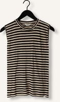 Zwarte PENN & INK Top T-SHIRT STRIPE Zwarte PENN & INK Top T-SHIRT STRIPE - medium