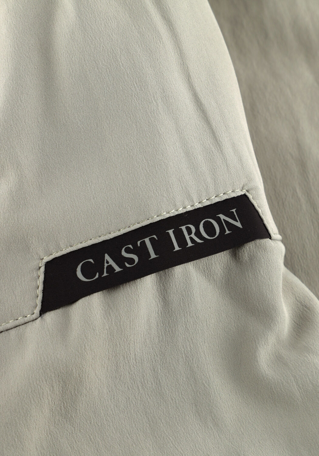 Groene CAST IRON Jack LIGHT WEIGHT BOMBERJACKET - large