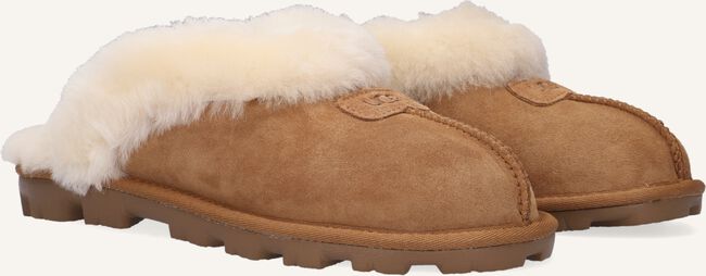 Cognac UGG Pantoffels W COQUETTE Cognac UGG Pantoffels W COQUETTE - large