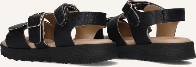 Zwarte DEVELAB Platte sandalen 44718 Zwarte DEVELAB Platte sandalen 44718 - large