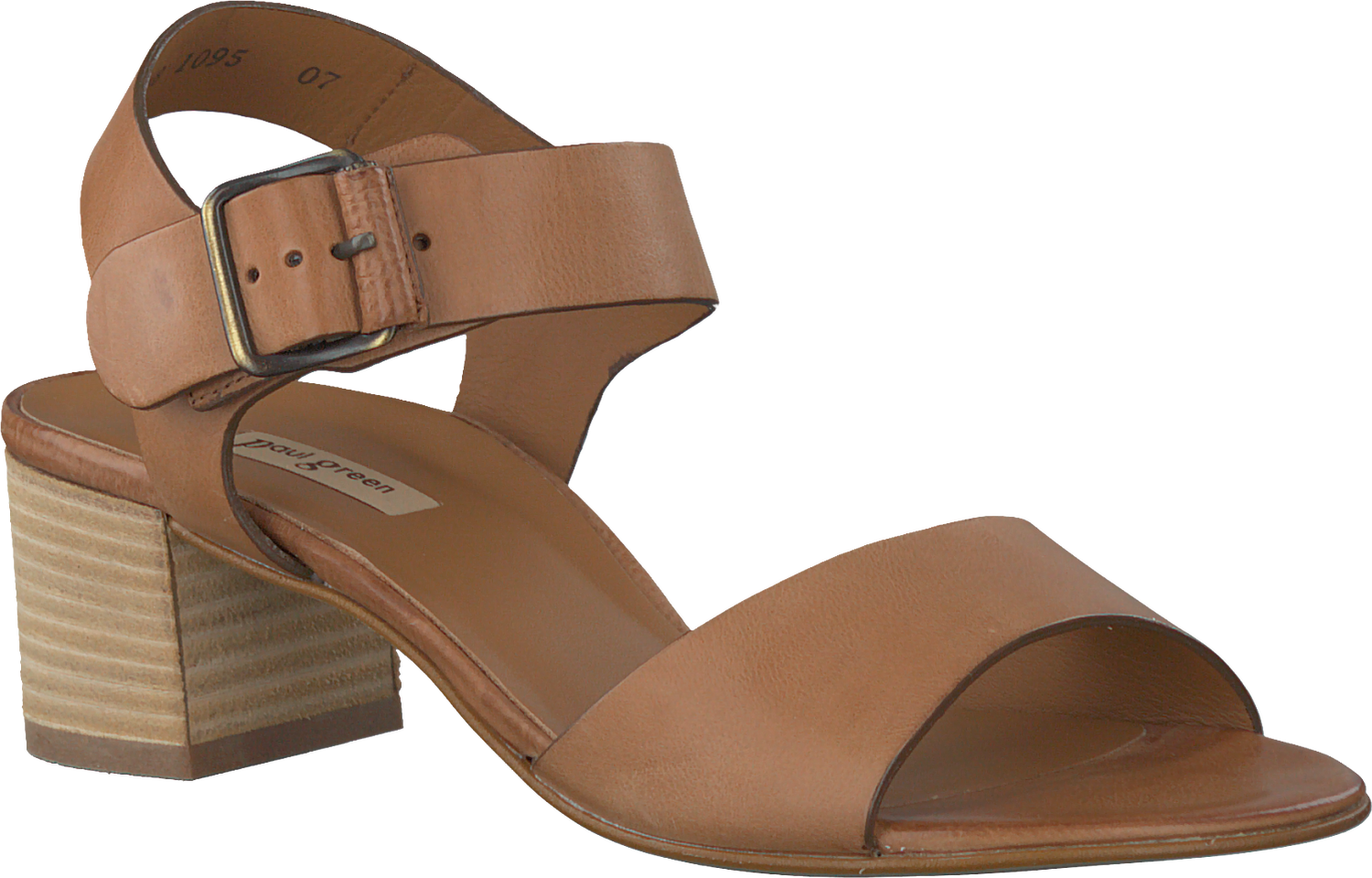 Cognac PAUL GREEN Sandalen 6085 - Omoda.nl