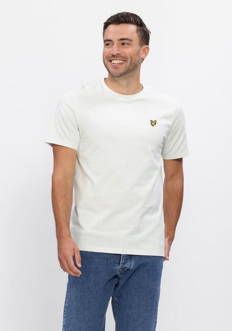 Lichtblauwe LYLE & SCOTT T-shirt PLAIN T-SHIRT - large