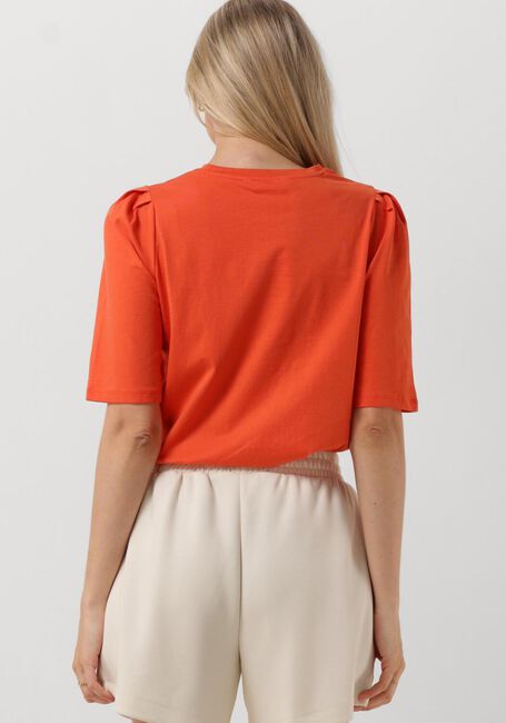 Rode MSCH COPENHAGEN T-shirt MSCHBEGITTA ORGANIC PUFF TEE - large