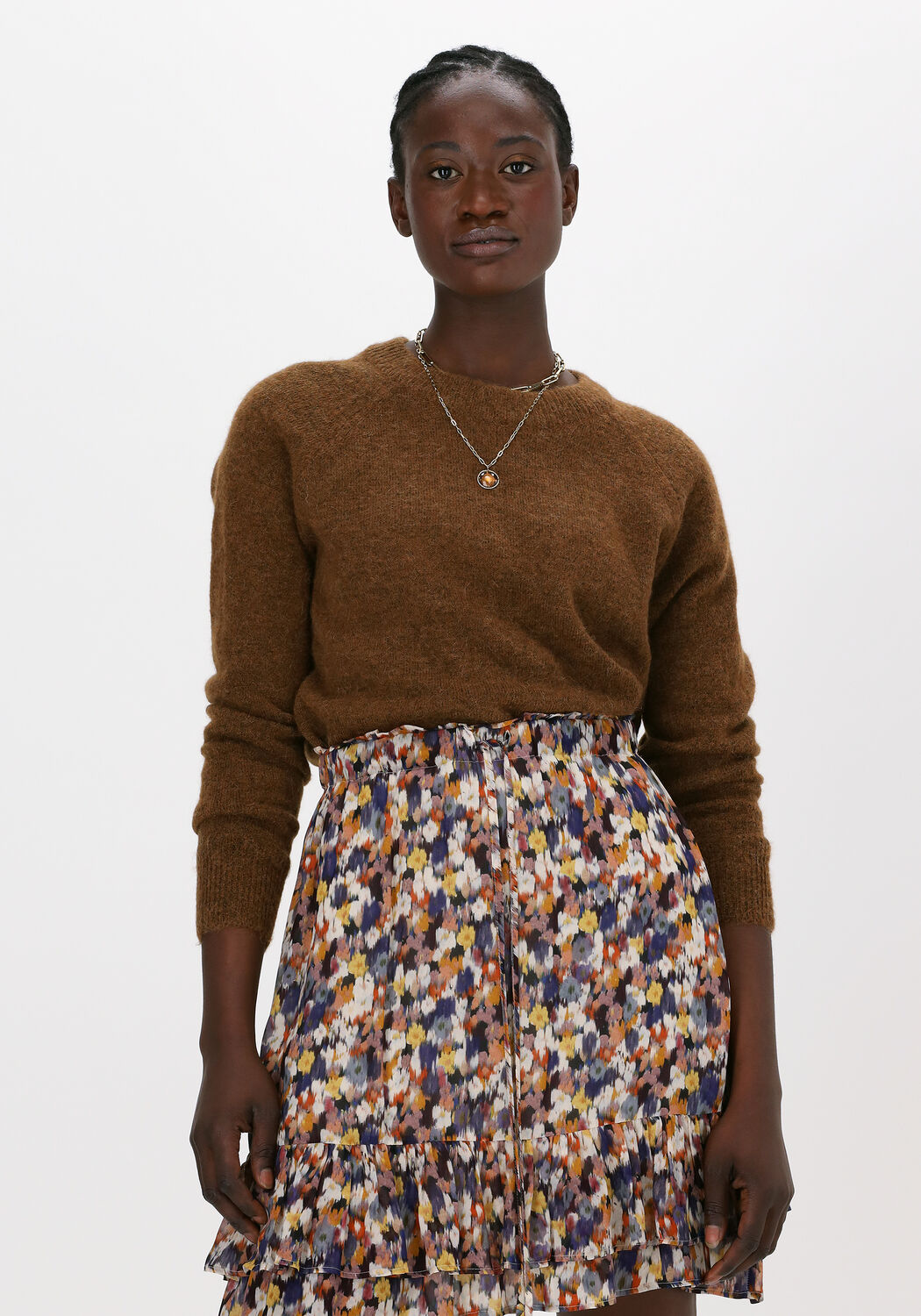Selected femme trui bruin on sale