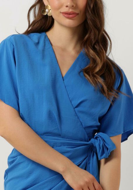 Blauwe FREEBIRD Mini jurk KOLETTE SS - large
