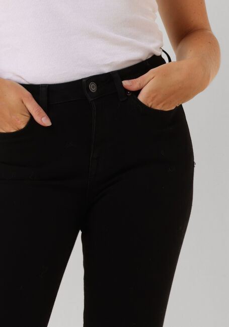Zwarte SELECTED FEMME Skinny jeans SLFSOPHIA MW SKINNY BLACK JEAN - large