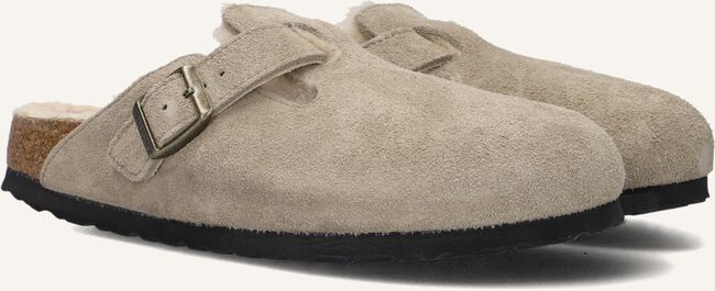Taupe BIRKENSTOCK Instappers BOSTON W Taupe BIRKENSTOCK Instappers BOSTON W - large