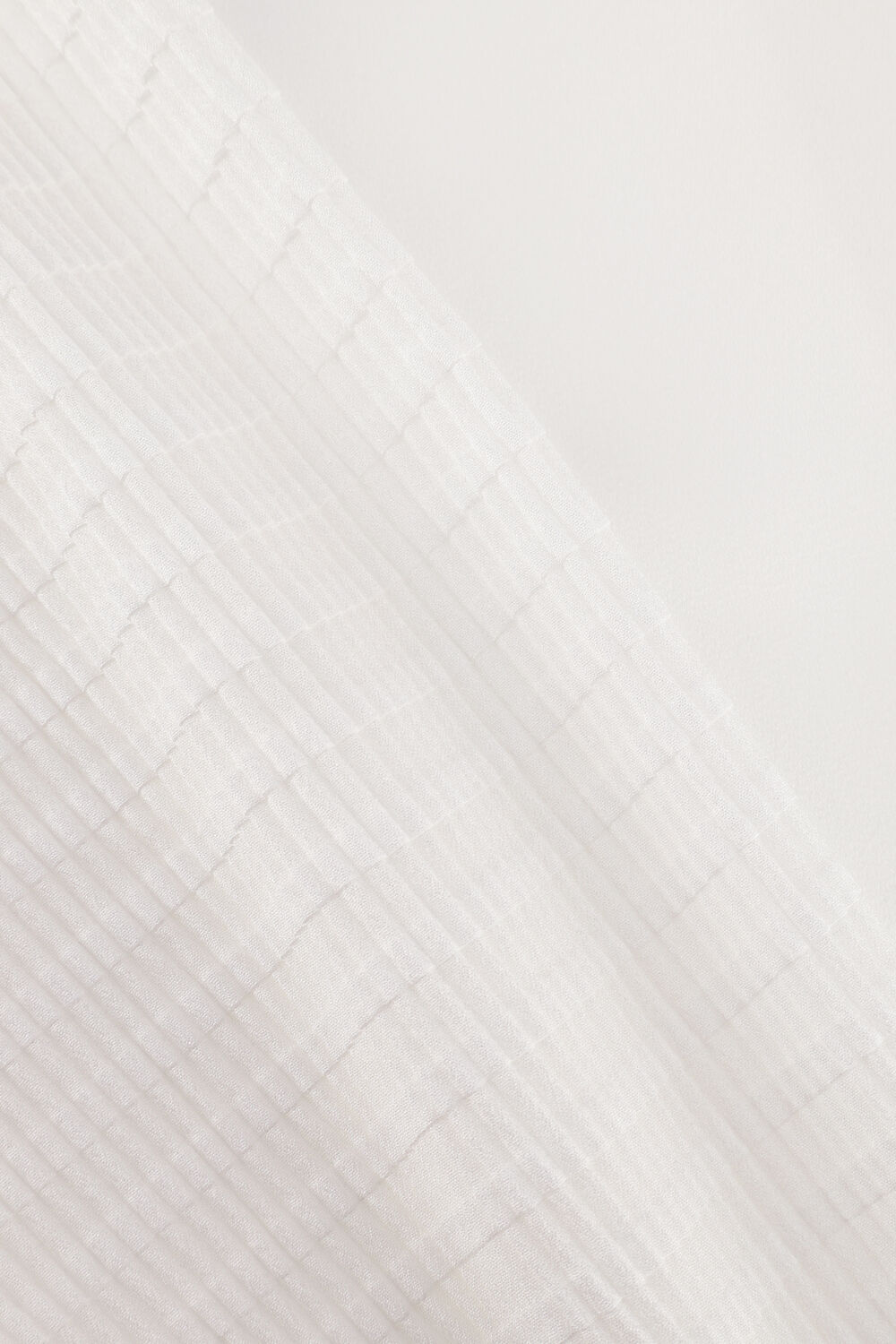 Witte ANOTHER LABEL Blouses MACY PLEATED SHIRT - large