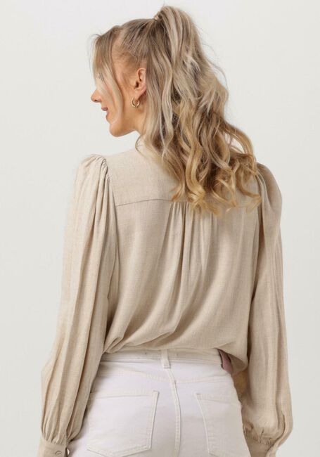 Zand SELECTED WOMEN Blouses SLFVIVA LINEN TOP - large