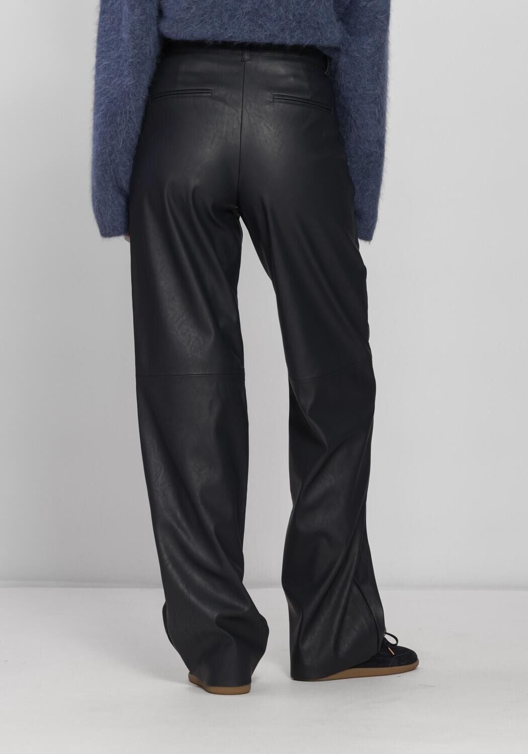 KNIT-TED Dames Broeken Naomi Pants Zwart