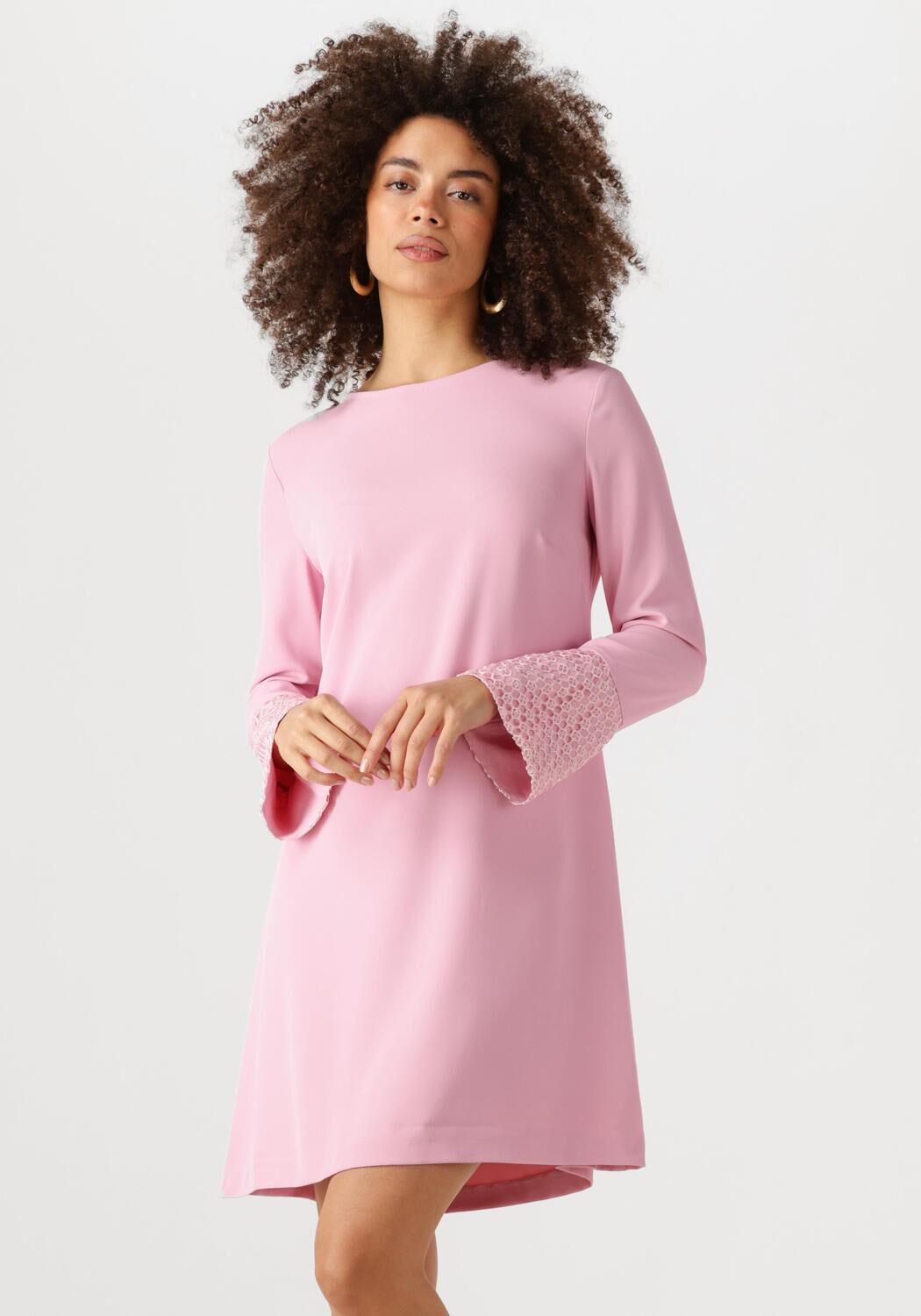 ANA ALCAZAR Dames Jurken Mix Dress Lichtroze