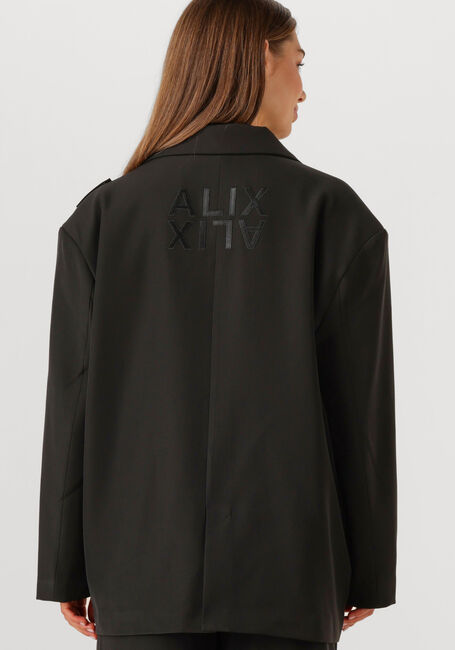 Zwarte ALIX THE LABEL Blazer LADIES WOVEN DOUBLE BREASTED BLAZER - large
