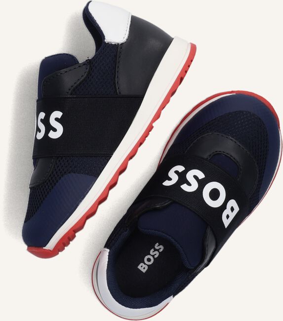 Blauwe BOSS KIDS Lage sneakers J09171 Blauwe BOSS KIDS Lage sneakers J09171 - large