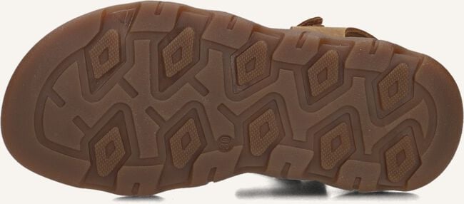Cognac DEVELAB Platte sandalen 48497 Cognac DEVELAB Platte sandalen 48497 - large