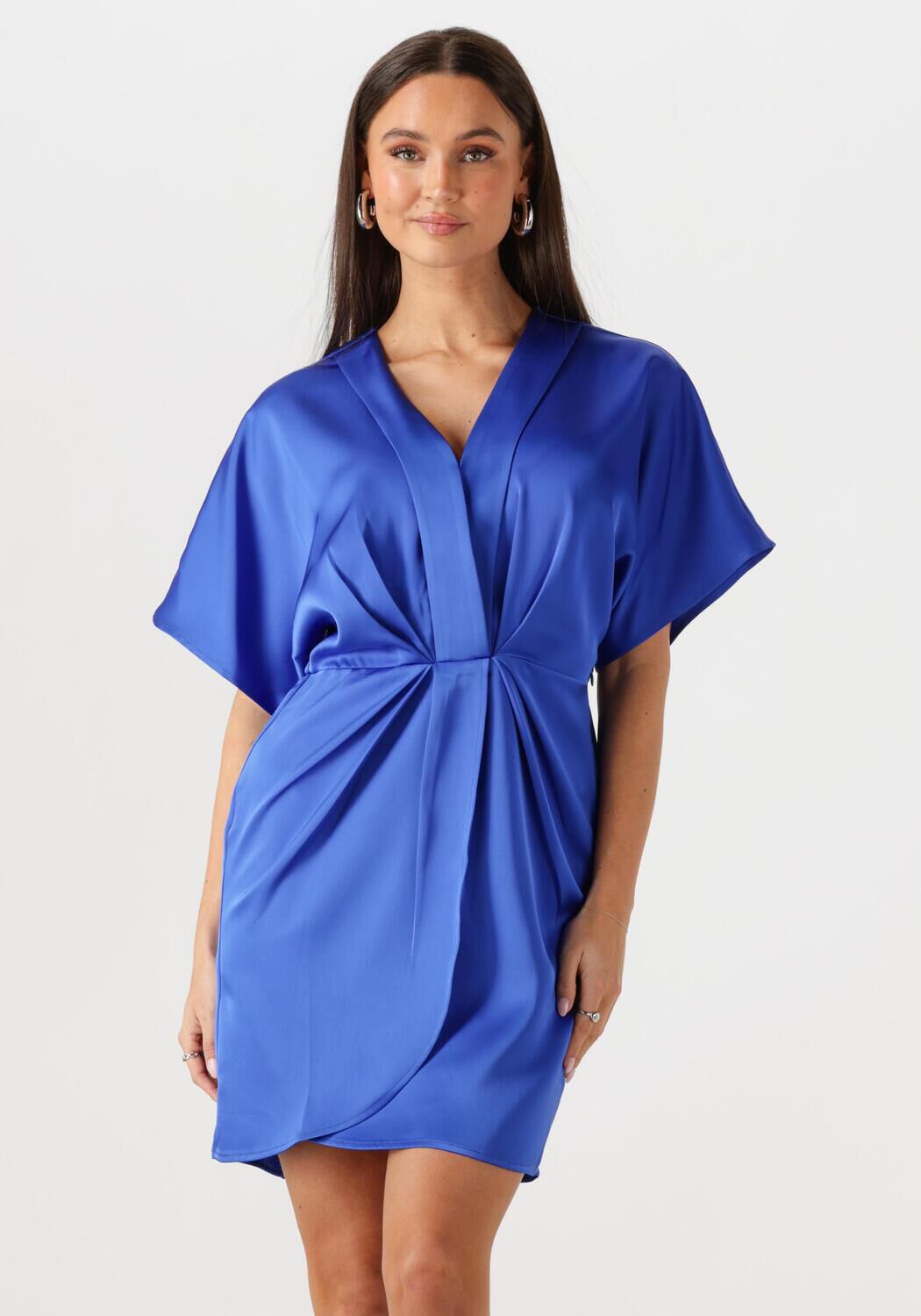 Notre-v Blauwe Charme Mini Jurk Blue Dames