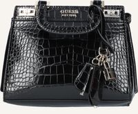 Zwarte GUESS Handtas KATEY MINI SATCHEL - medium