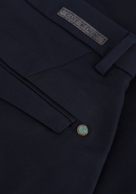 Donkerblauwe CAST IRON Korte broek CHINO SHORTS RISER STRETCH | Omoda