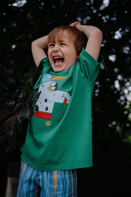 Groene DAILY BRAT T-shirt SWANKY T-SHIRT - large